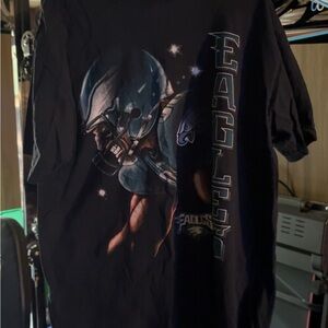 Black Eagles Football Graphic T-Shirt